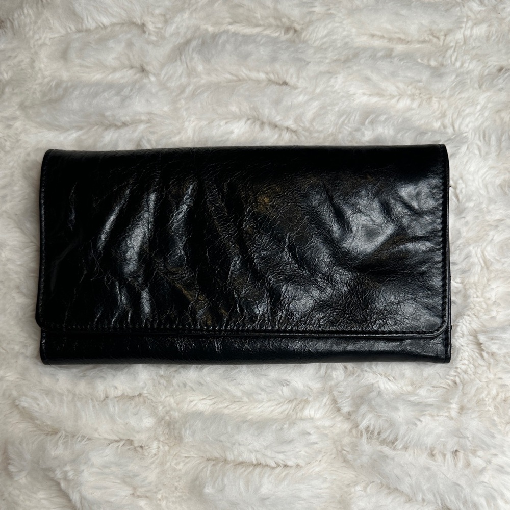 Latico Black Leather Wallet